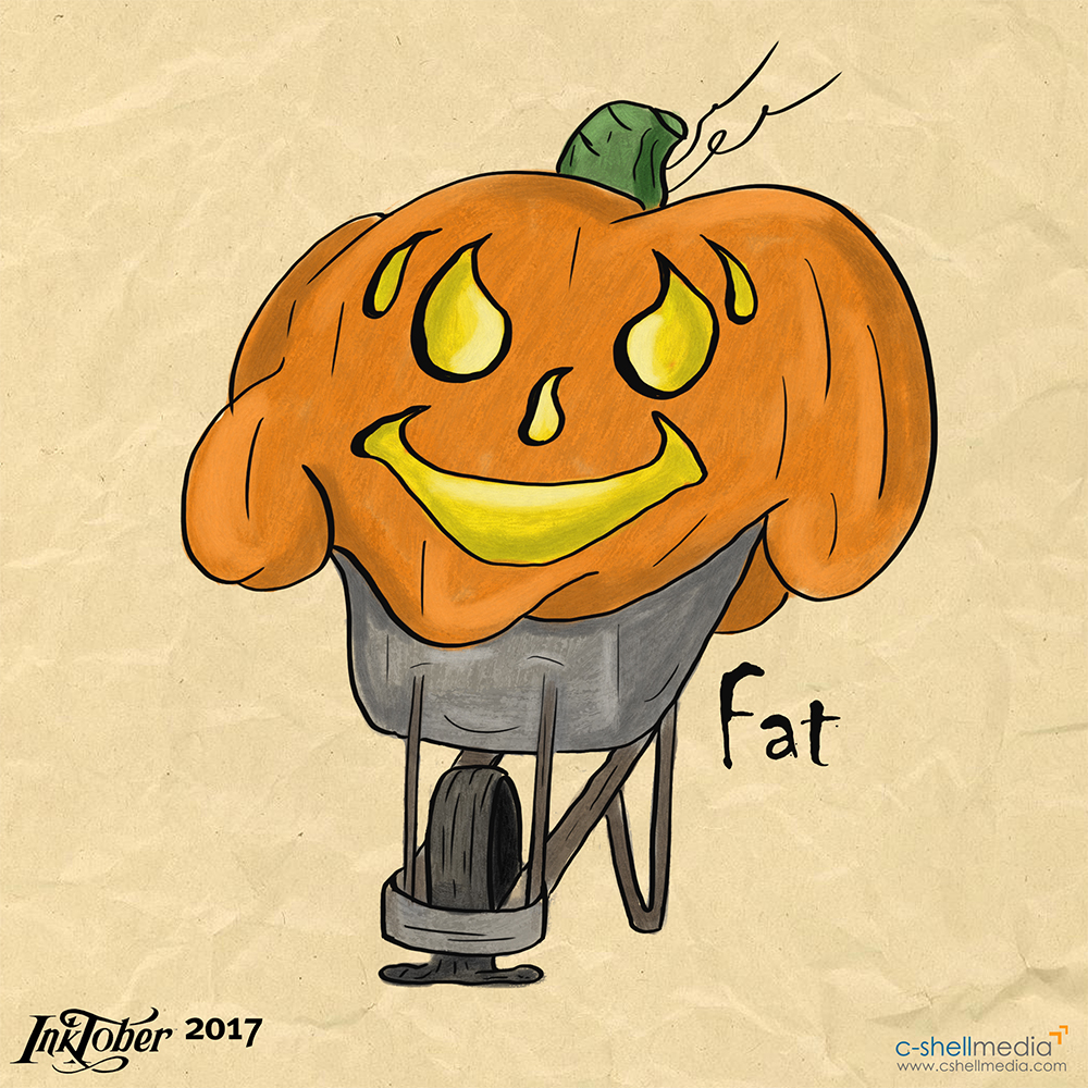 Inktober - 16 Fat