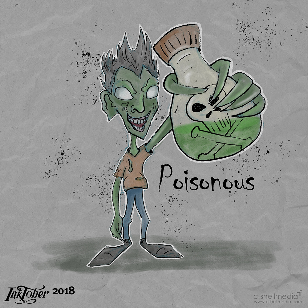Inktober - 1 Poisonous